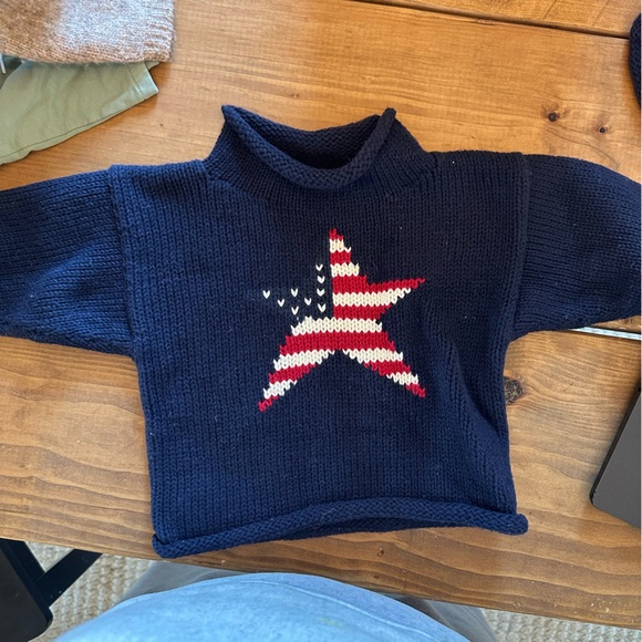 Claver Amerian Flag Sweater - 18 mo. - Picture 2 of 4